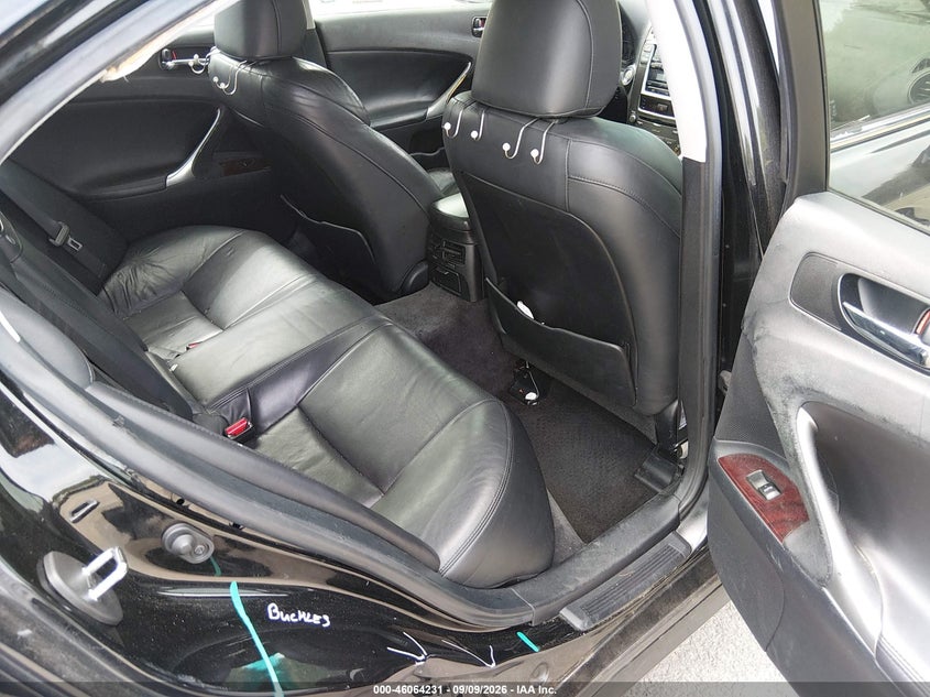 LEXUS IS 250 2007 VIN JTHCK262575014094