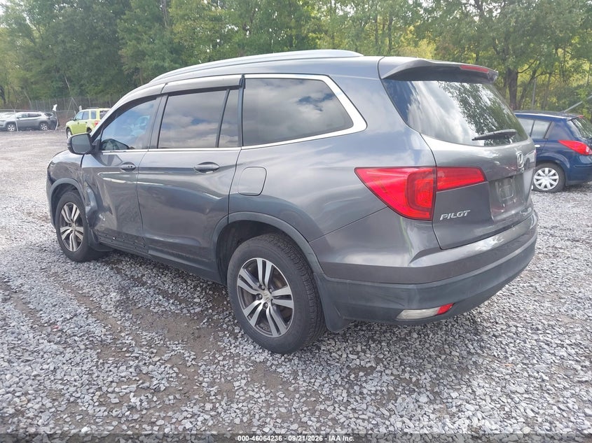 Vin: 5fnyf6h50gb020412, lot: 46563762, honda pilot ex-l 20163