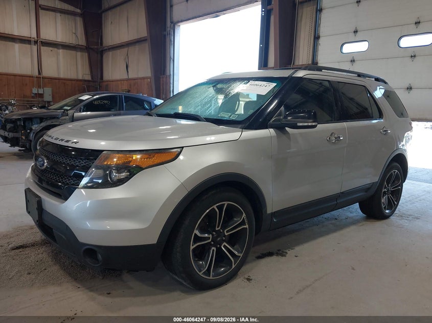 2013 FORD EXPLORER auction photo 2