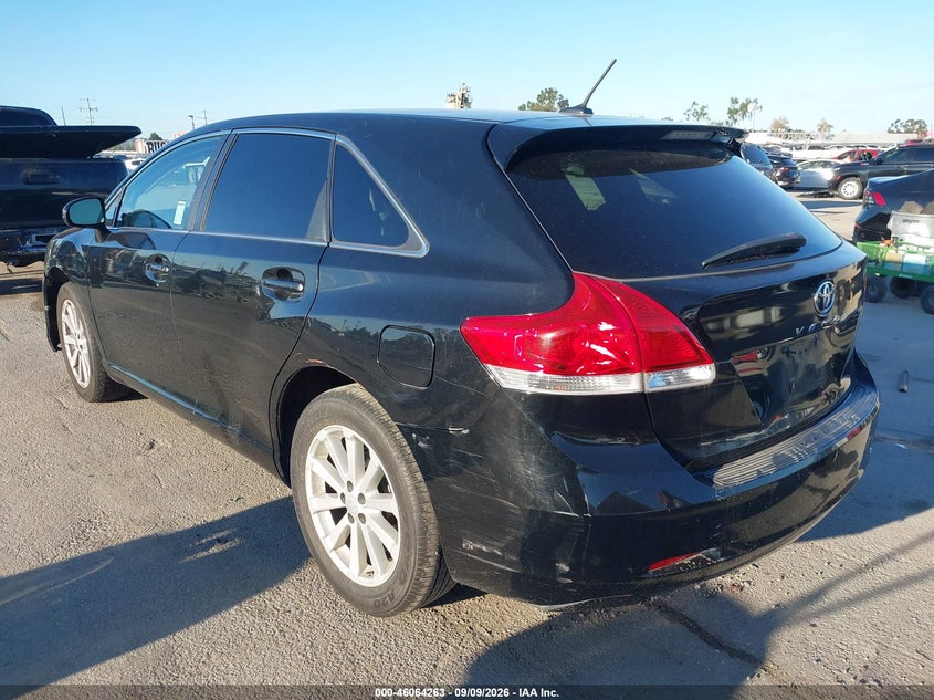 Vin: 4t3za3bb8au030591, lot: 46563790, toyota venza 20103