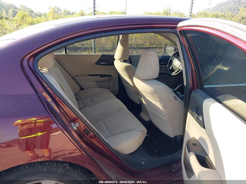 2015 HONDA ACCORD auction photo 8