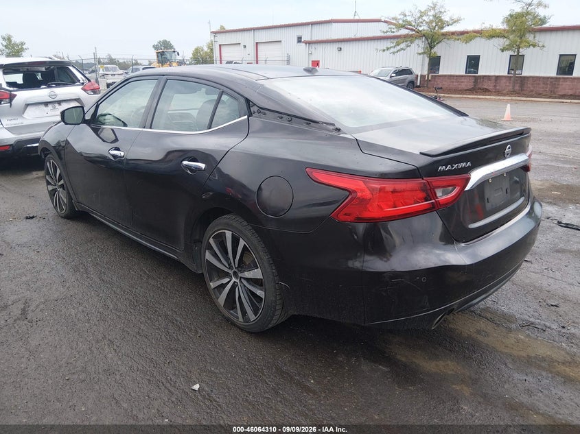 2016 NISSAN MAXIMA auction photo 3