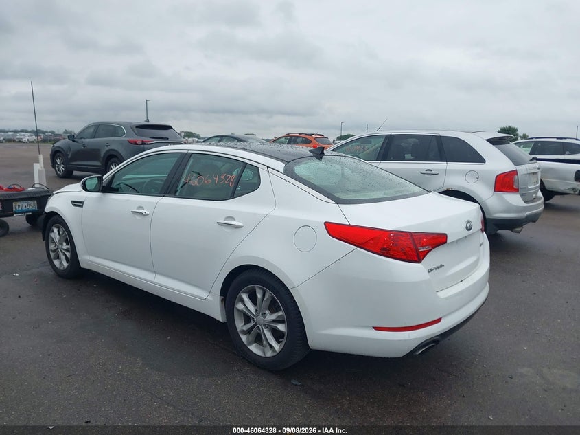 Vin: 5xxgn4a71dg206340, lot: 46563855, kia optima ex 20133