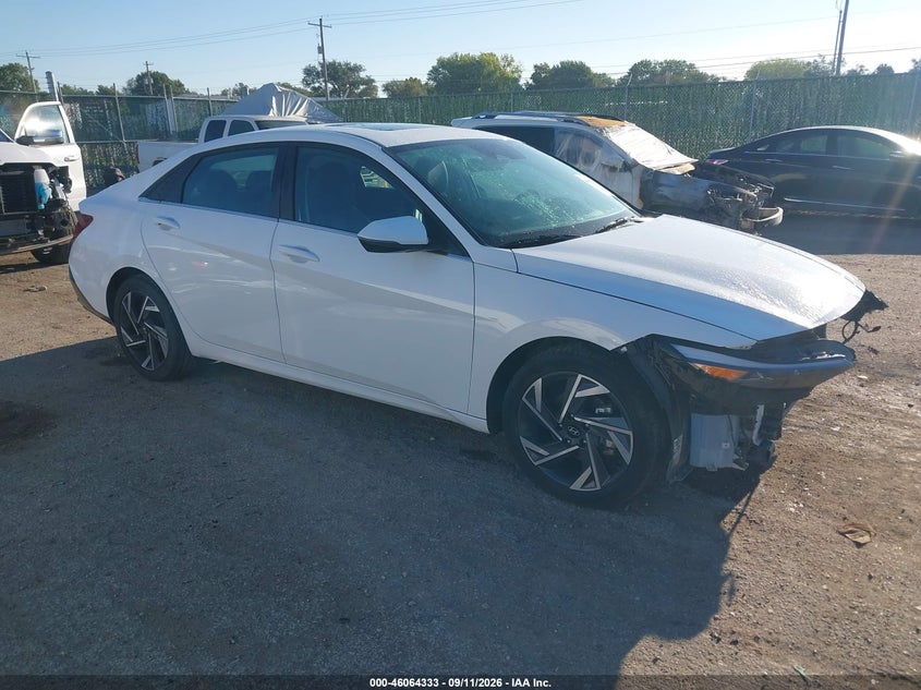 Vin: kmhlp4dg6su996905, lot: 46563860, hyundai elantra limited 2025 img_1