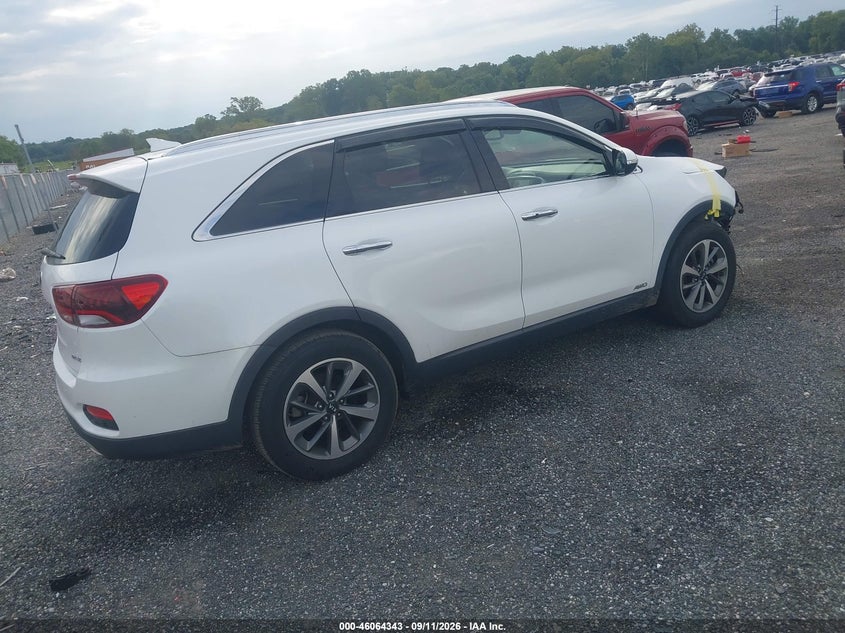 Vin: 5xyphda50kg475248, lot: 46563870, kia sorento 3.3l ex 20194