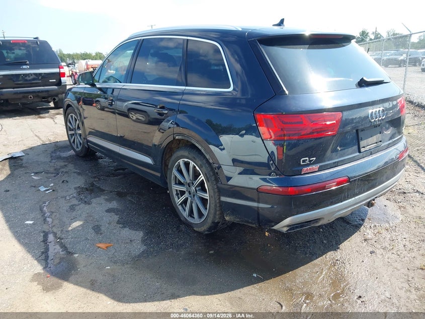 Vin: wa1vaaf74jd012119, lot: 46563887, audi q7 3.0t premium 20183