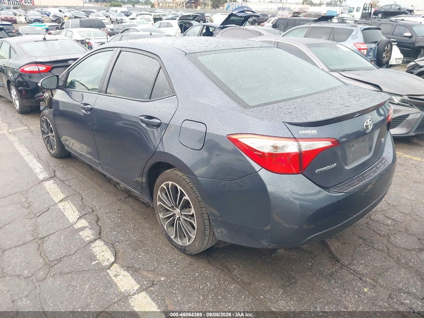 Vin: 5yfburhe5ep174127, lot: 46563896, toyota corolla s plus 20143