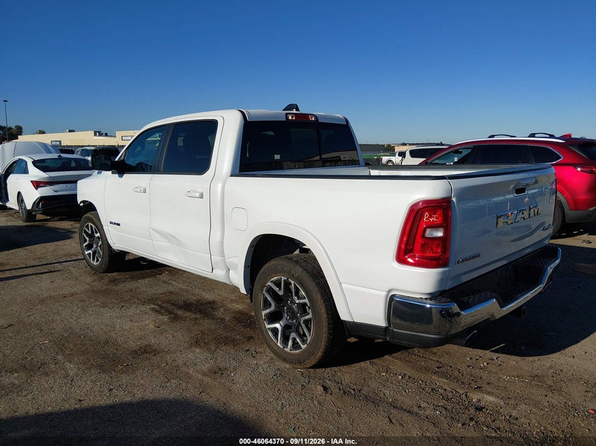 Vin: 1c6srfjp0tn345623, lot: 46563897, ram 1500 laramie  4x4 5'7 box 20263