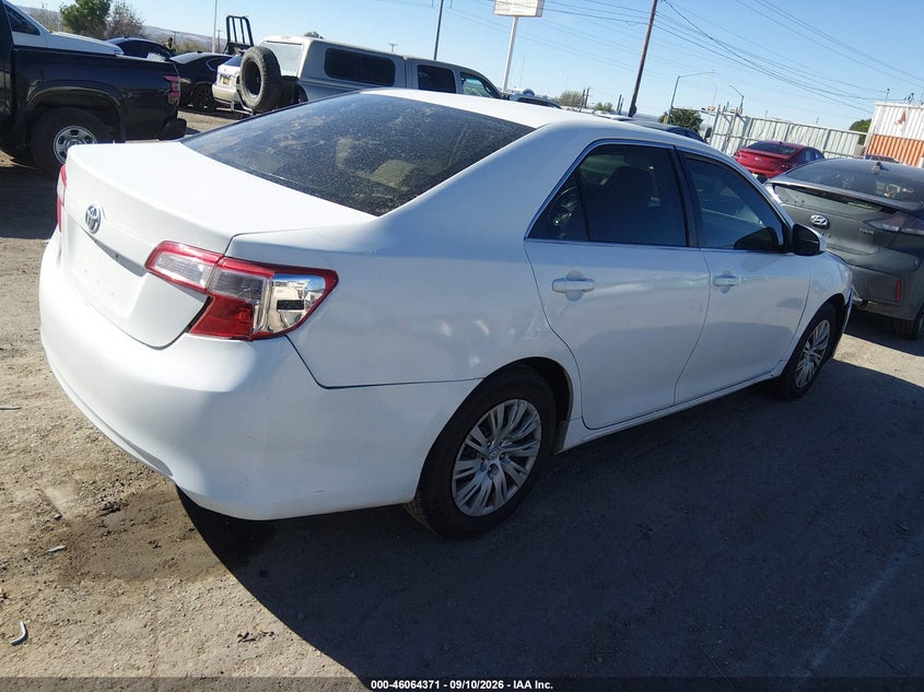 Vin: 4t4bf1fkxer363977, lot: 46563898, toyota camry le 20144