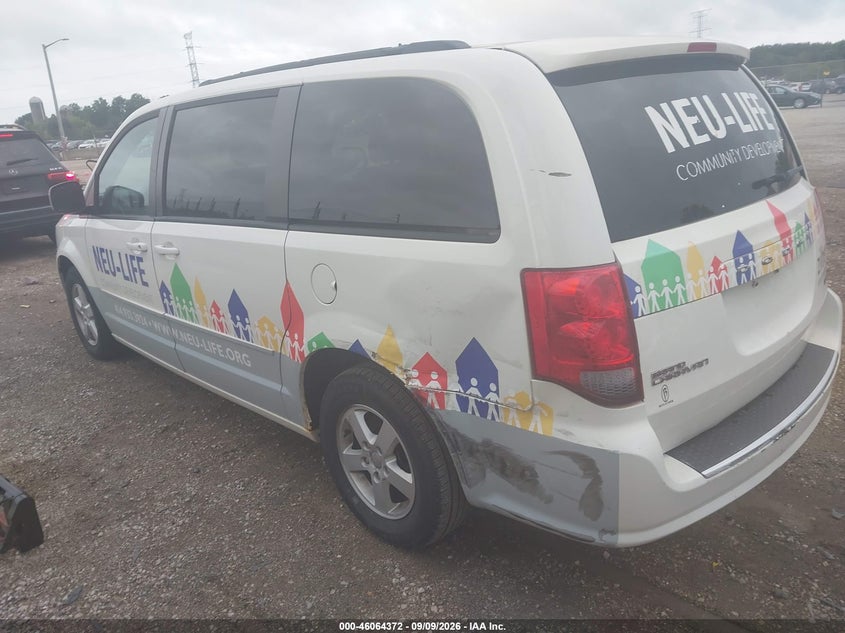 Vin: 2c4rdgcg6dr581867, lot: 46563899, dodge grand caravan sxt 20133