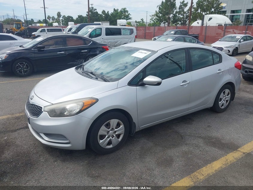 2015 KIA FORTE auction photo 2