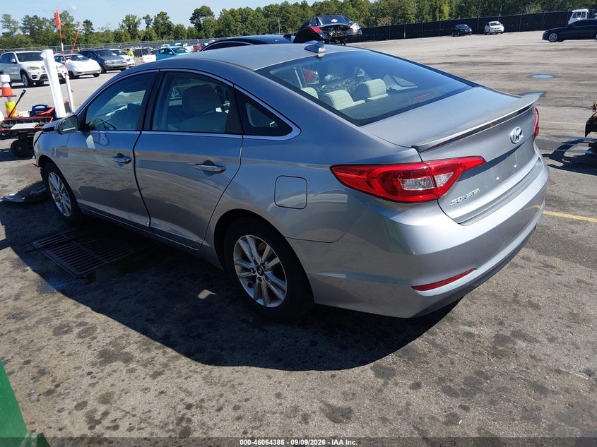 Vin: 5npe24af1hh492563, lot: 46563913, hyundai sonata 20173