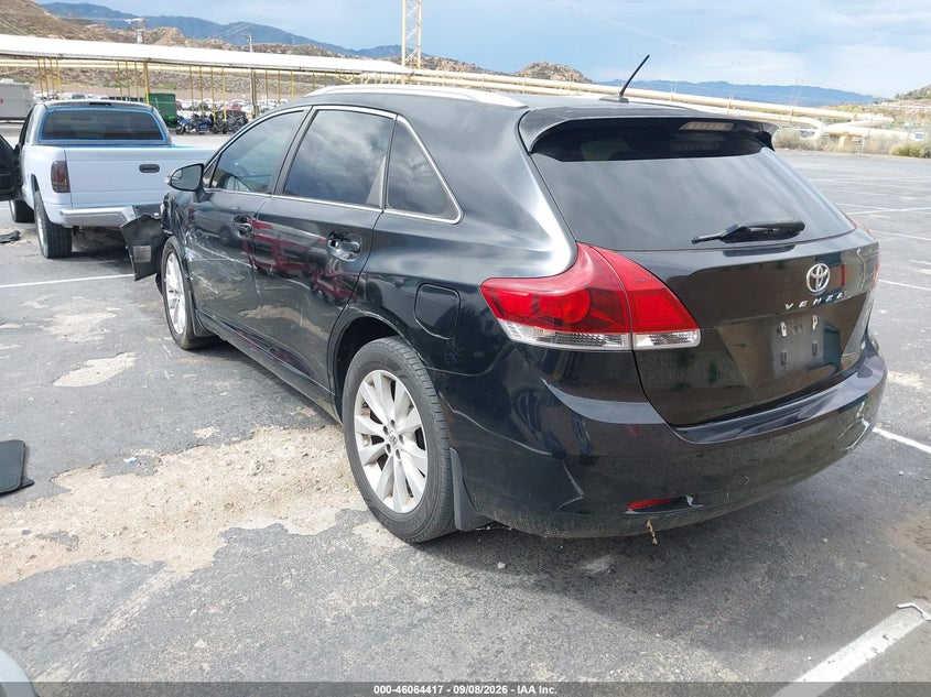 Vin: 4t3za3bb9du070649, lot: 46563944, toyota venza le 20133