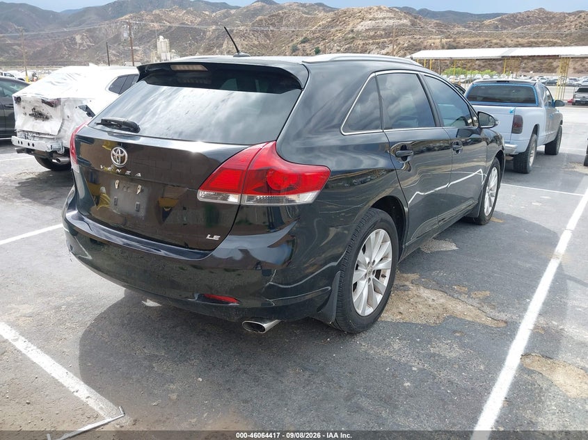 Vin: 4t3za3bb9du070649, lot: 46563944, toyota venza le 20134