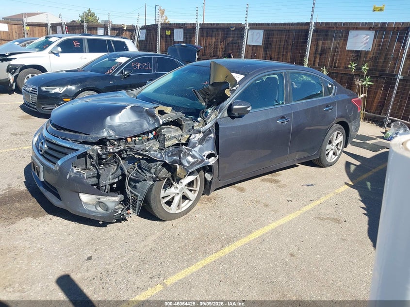 Vin: 1n4al3ap8dc204824, lot: 46563952, nissan altima 2.5 sv 20132