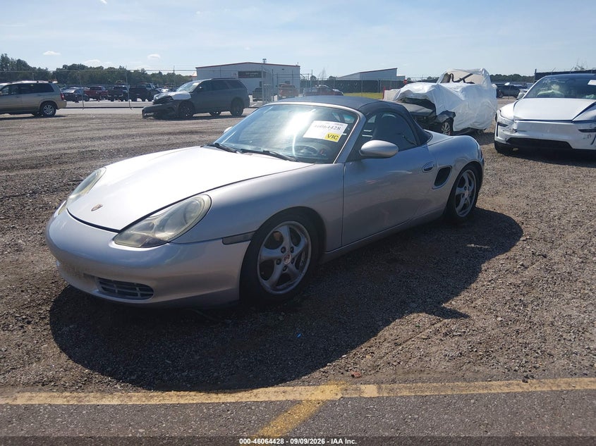 1998 Porsche Boxster, Удар сзади, IAAI, VIN WP0CA2982WU626195 — фото 2