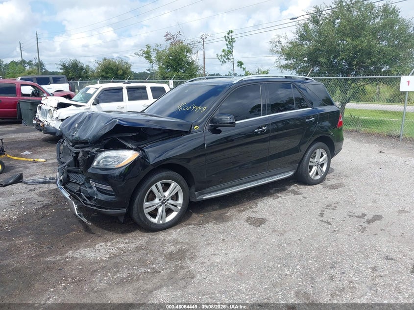 Vin: 4jgda5jb4ea424564, lot: 46563976, mercedes-benz ml 350 20142