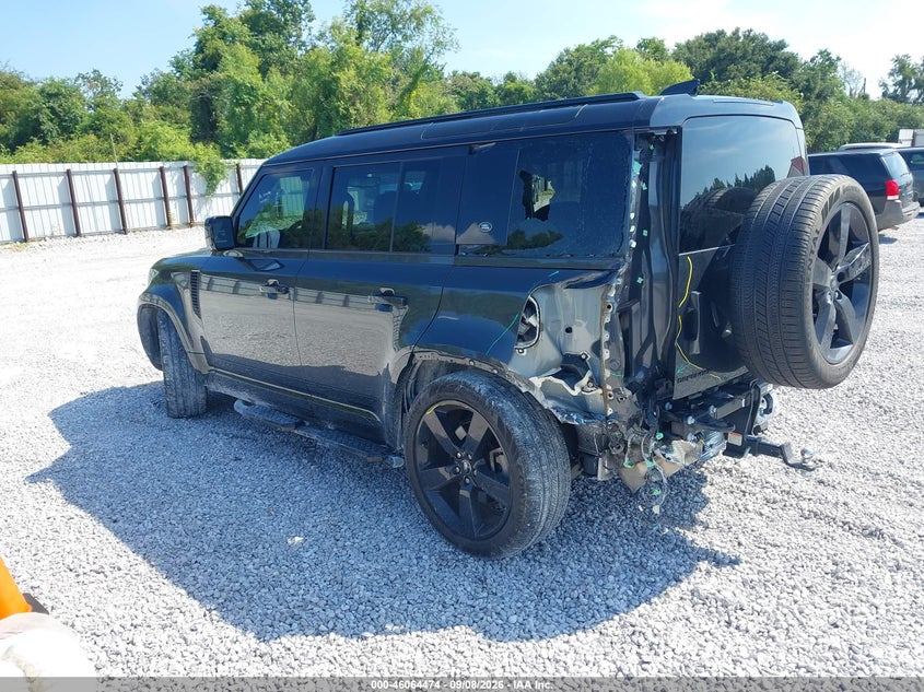 Vin: sale27eu3r2299403, lot: 46564001, land rover defender 110 p400 x-dynamic se 20243