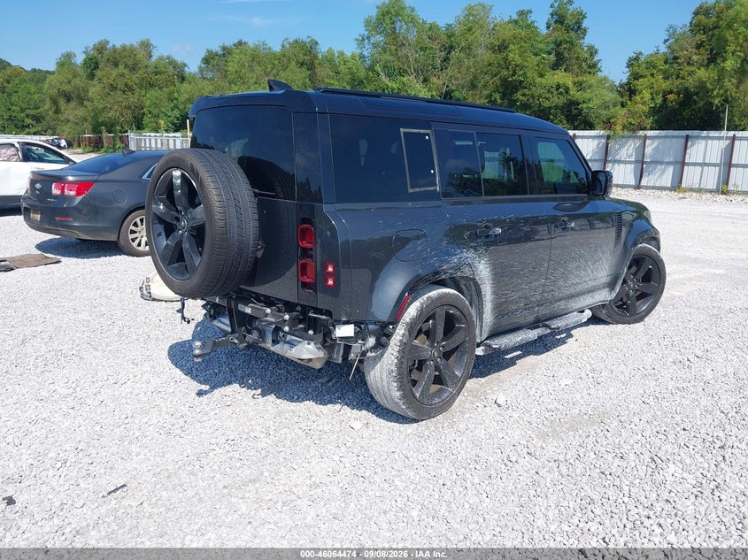 Vin: sale27eu3r2299403, lot: 46564001, land rover defender 110 p400 x-dynamic se 20244