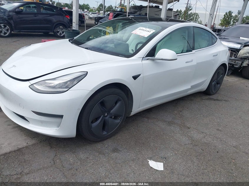 Vin: 5yj3e1ea6lf741118, lot: 46564008, tesla model 3 standard range plus rear-wheel drive/standard range rear-wheel drive 20202