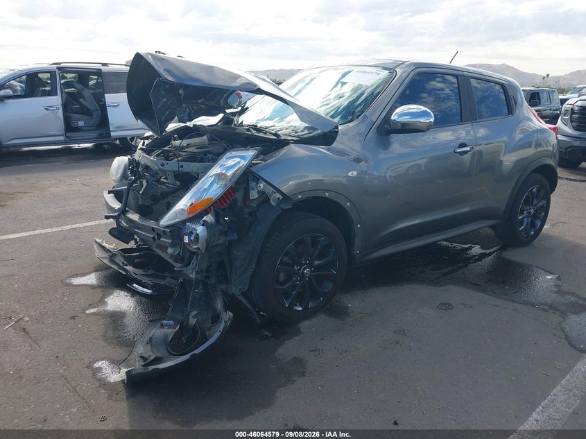 Vin: jn8af5mr5dt205458, lot: 46564106, nissan juke sl 20132