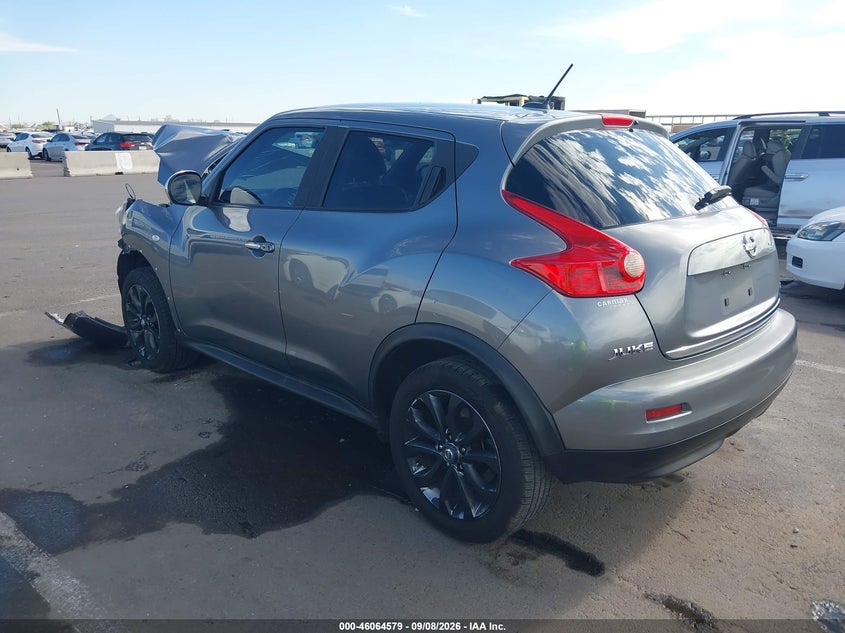 Vin: jn8af5mr5dt205458, lot: 46564106, nissan juke sl 20133