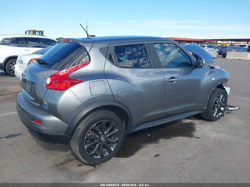 Vin: jn8af5mr5dt205458, lot: 46564106, nissan juke sl 20134