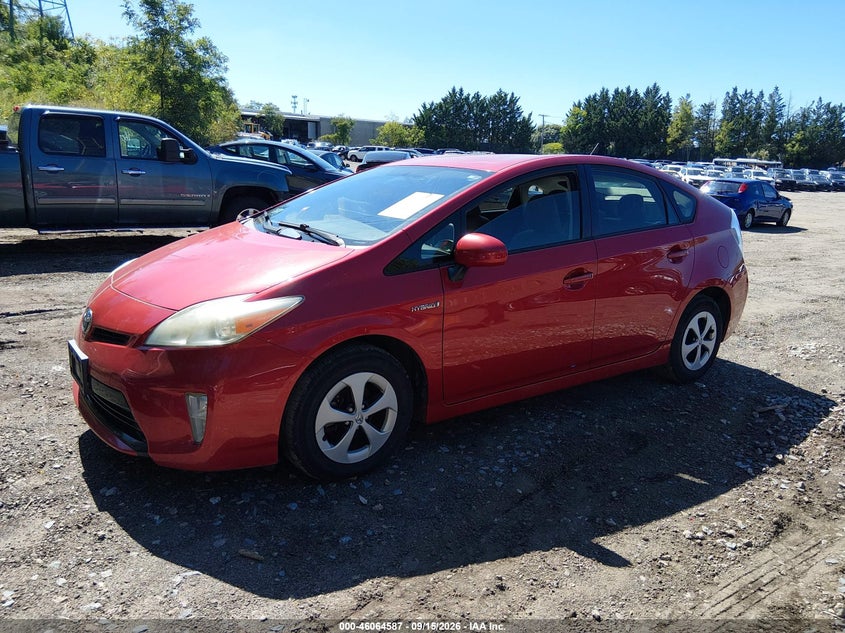 2013 TOYOTA PRIUS auction photo 2