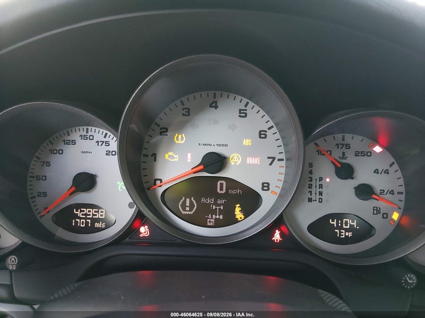 PORSCHE 911 2008 VIN WP0AB29938S731050