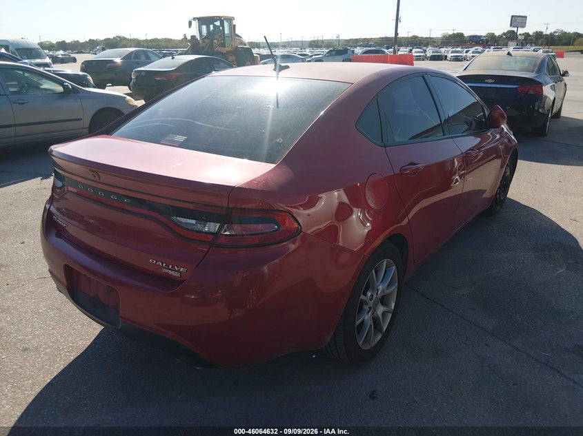 2013 DODGE DART auction photo 4
