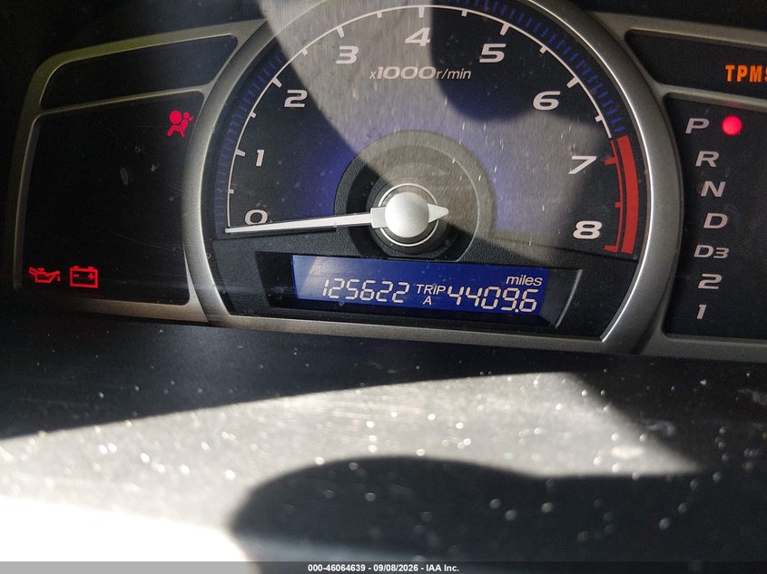 HONDA CIVIC 2009 VIN 2HGFA168X9H536894