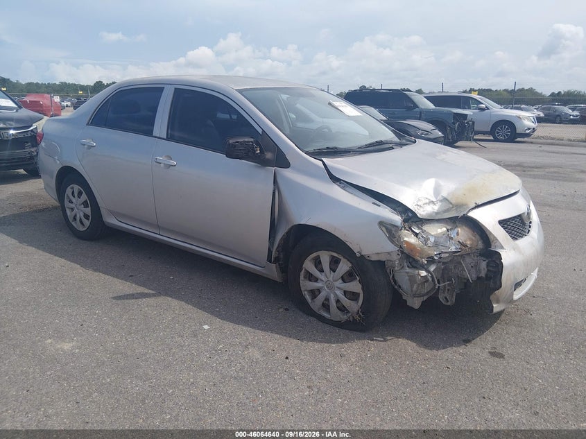 2009 Toyota Corolla Le, Front, IAAI, VIN JTDBL40E09J052609