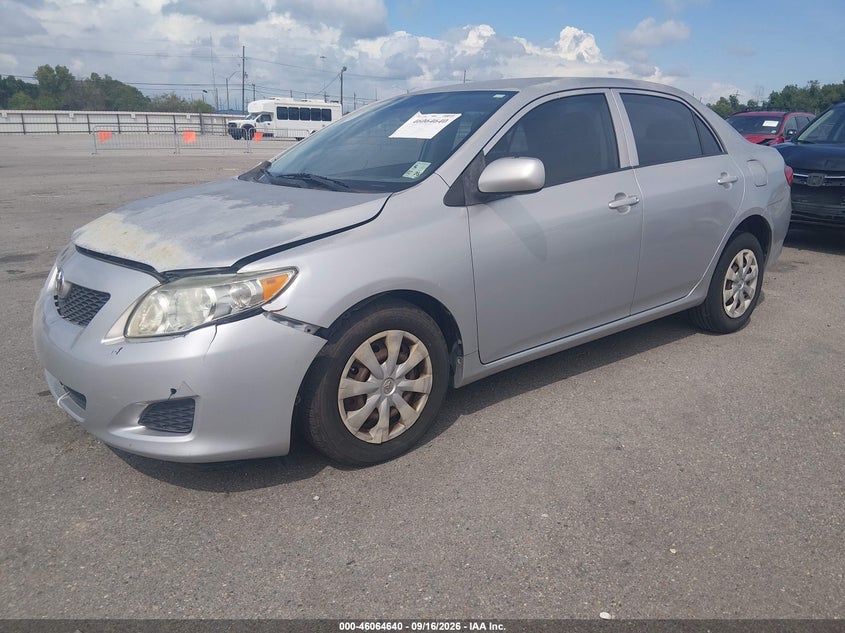 2009 Toyota Corolla, Front End, IAAI, VIN JTDBL40E09J052609 — photo 2