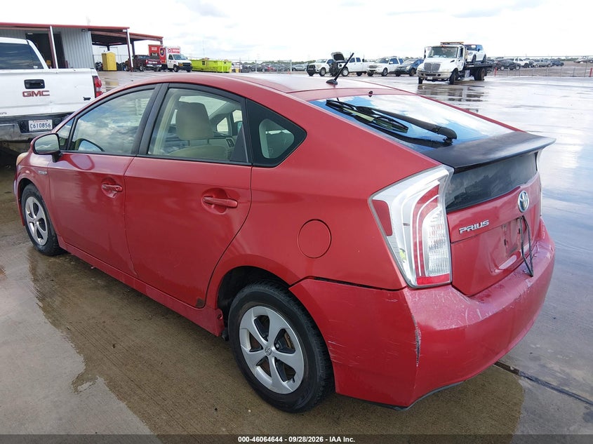 2013 TOYOTA PRIUS auction photo 3