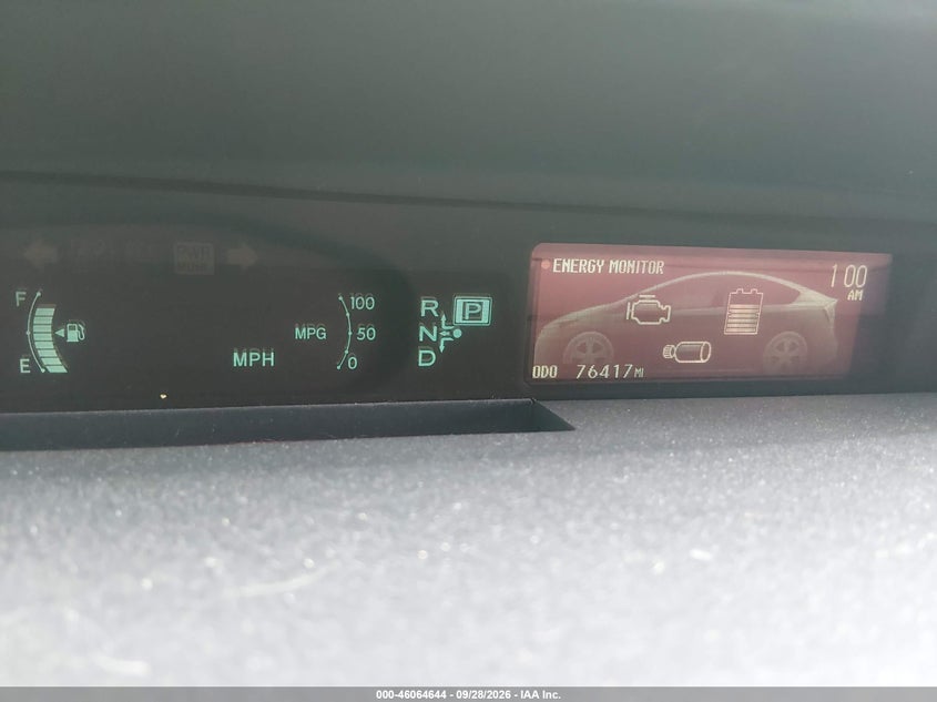 2013 TOYOTA PRIUS auction photo 7