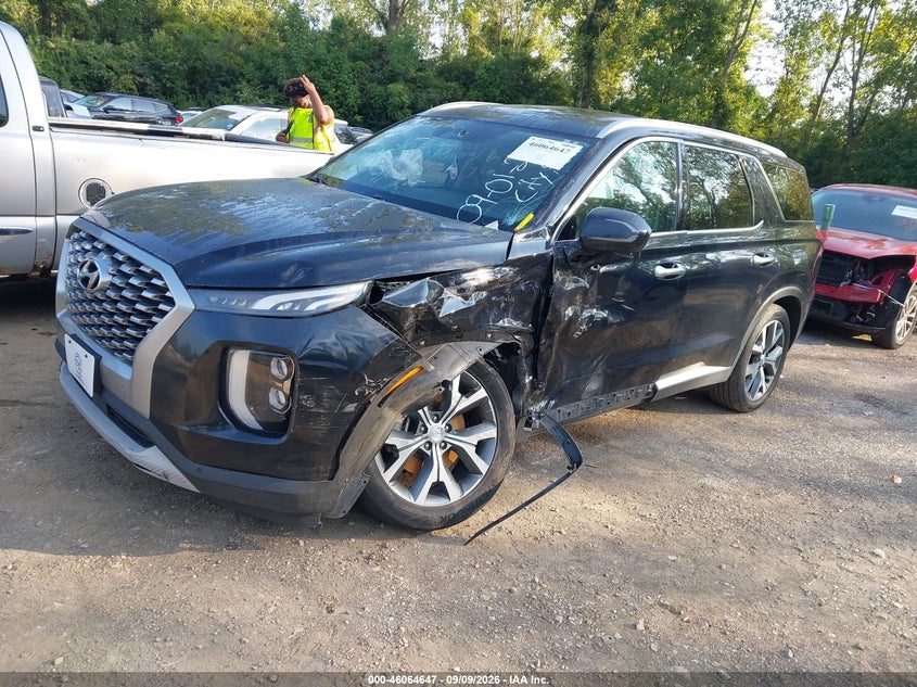 Vin: km8r4dhe6mu241316, lot: 46564174, hyundai palisade sel 20212
