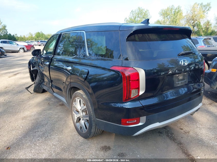 Vin: km8r4dhe6mu241316, lot: 46564174, hyundai palisade sel 20213