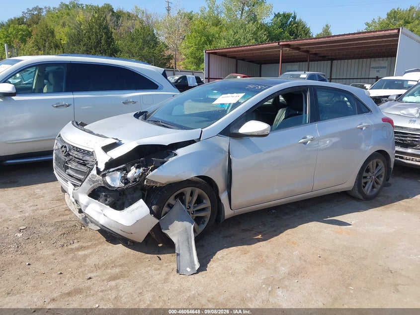 Vin: kmhd35lh1gu314181, lot: 46564175, hyundai elantra gt 20162
