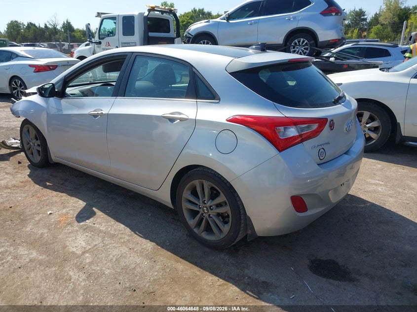 Vin: kmhd35lh1gu314181, lot: 46564175, hyundai elantra gt 20163