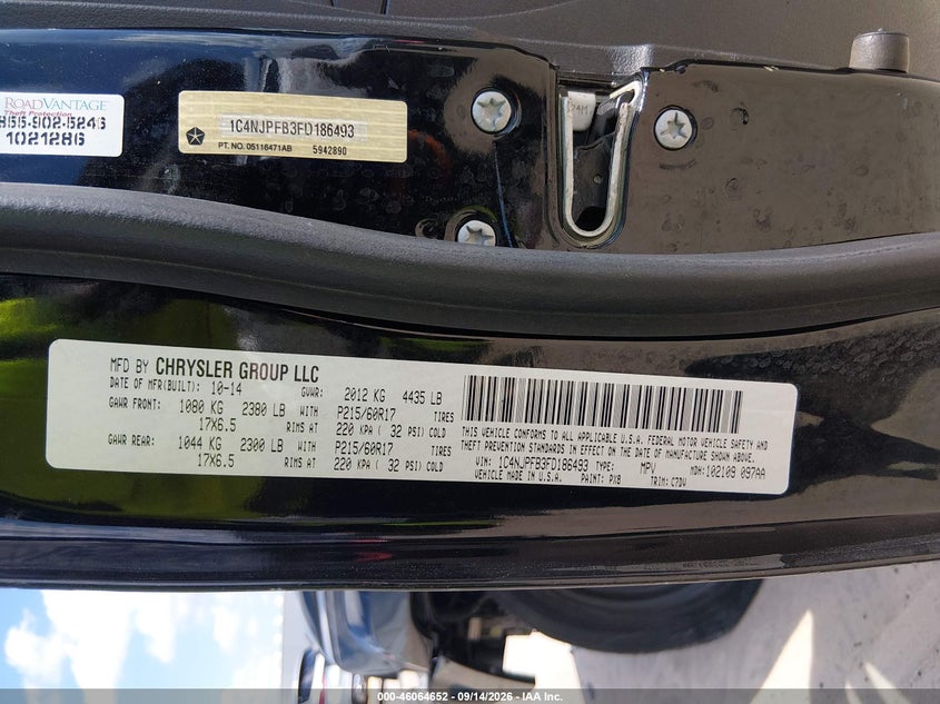 2015 JEEP PATRIOT LATITUDE · Фото 9