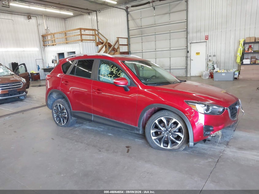 Vin: jm3ke4dy3g0856251, lot: 46564182, mazda cx-5 grand touring 20161