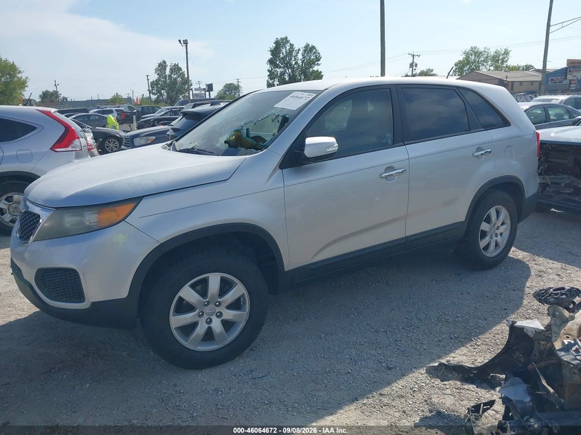 Vin: 5xykt3a1xcg238039, lot: 46564199, kia sorento lx 20122