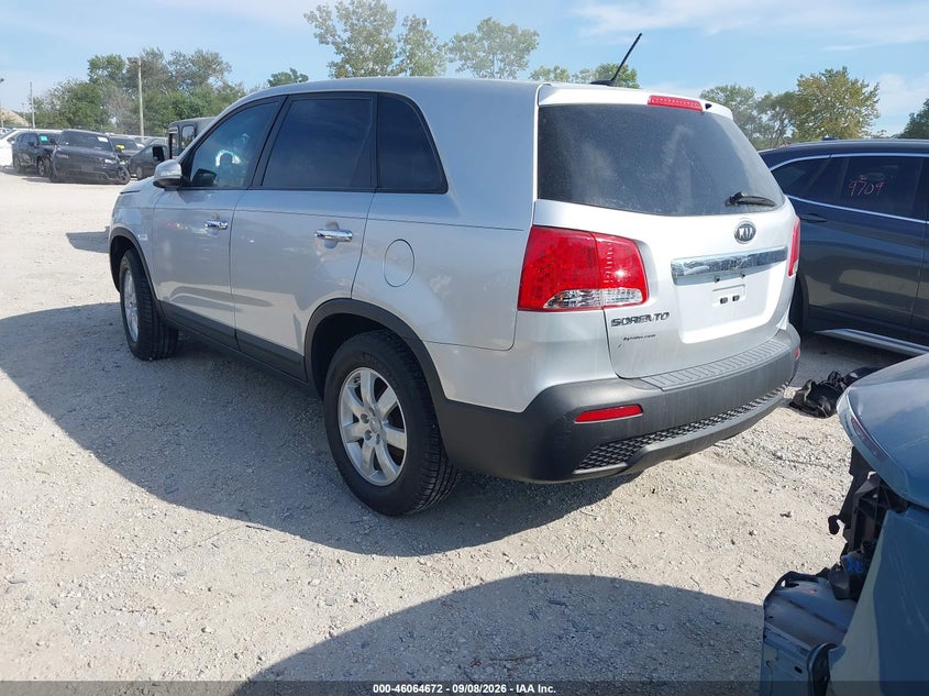 Vin: 5xykt3a1xcg238039, lot: 46564199, kia sorento lx 20123