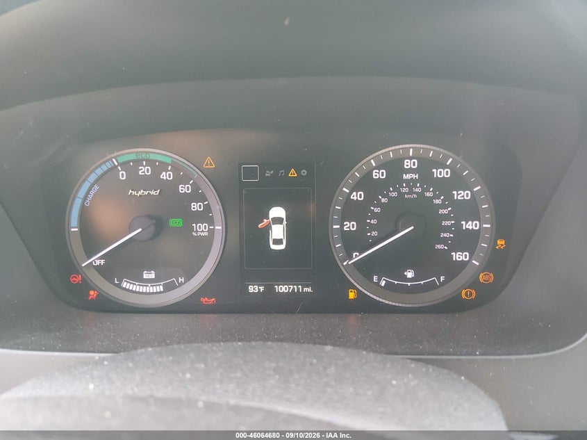 2016 HYUNDAI SONATA HYBRID auction photo 7