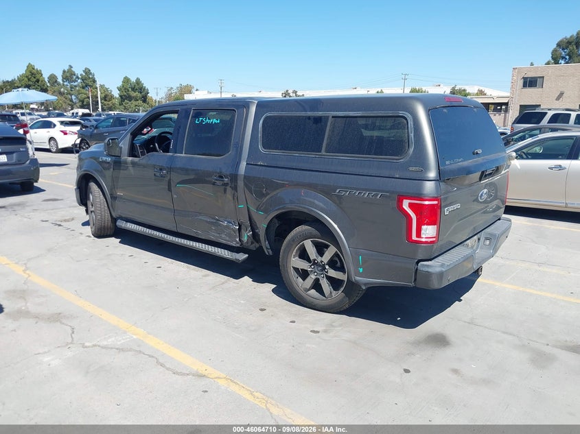 Vin: 1ftew1cp8hkd19360, lot: 46564237, ford f-150 xlt 20173