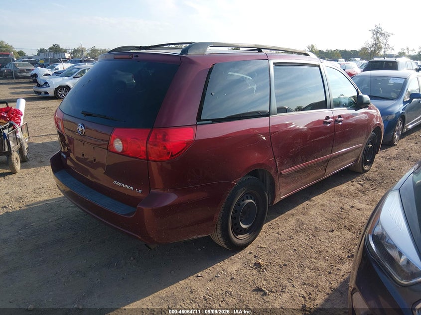 2008 TOYOTA SIENNA auction photo 4