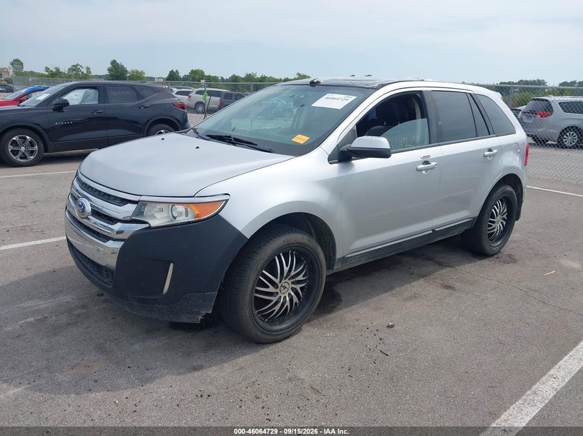 Vin: 2fmdk3jc0dbb63883, lot: 46564256, ford edge sel 20132