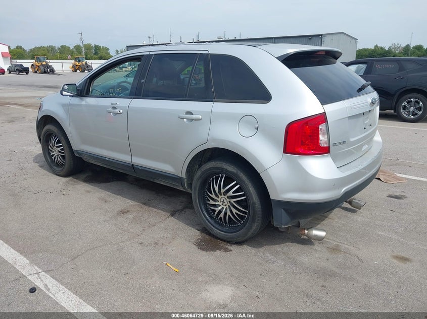 Vin: 2fmdk3jc0dbb63883, lot: 46564256, ford edge sel 20133