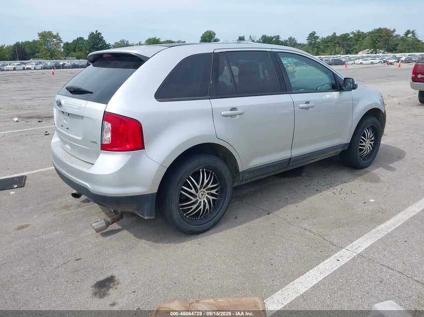 Vin: 2fmdk3jc0dbb63883, lot: 46564256, ford edge sel 20134