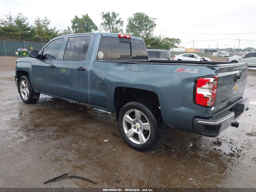 Vin: 3gcukrec5eg264546, lot: 46564289, chevrolet silverado 1500 lt 20143